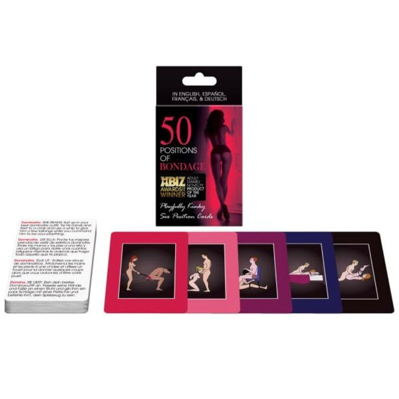 Kheper Games - 50 Positions Of Bondage Cards - Image 2