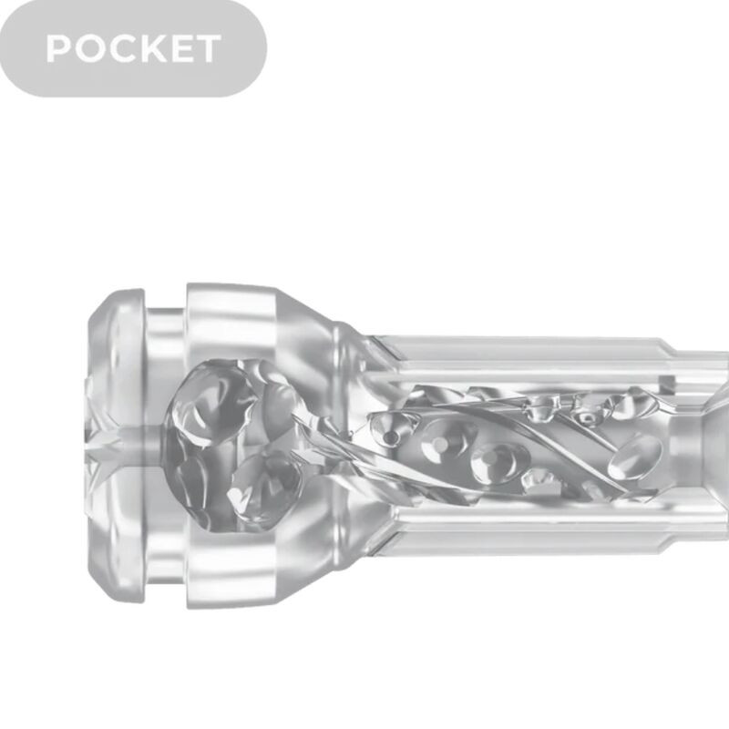 KIIROO - FEEL POCKET STROKER CRISTAL VAN KIIROO TRANSPARANT - Image 4