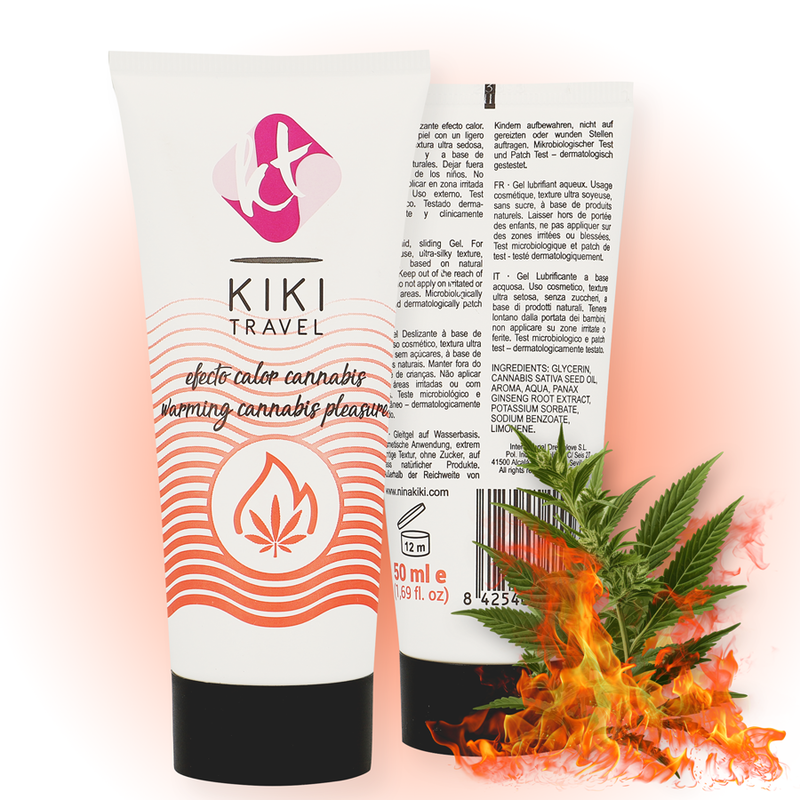 Kikí Travel - Cannabis Hot Effect Lubricant 50 Ml - Image 2