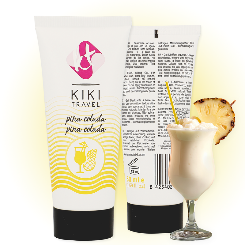 KIKÍ TRAVEL - PINA COLADA LUBRIFIANT 50 ML - Image 2