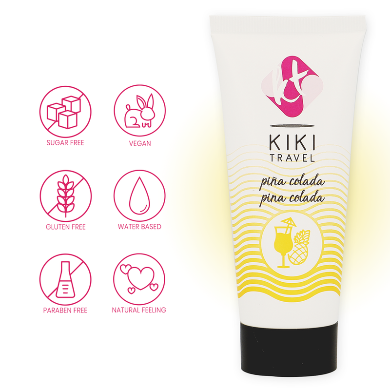 KIKÍ TRAVEL - PINA COLADA LUBRIFIANT 50 ML - Image 4