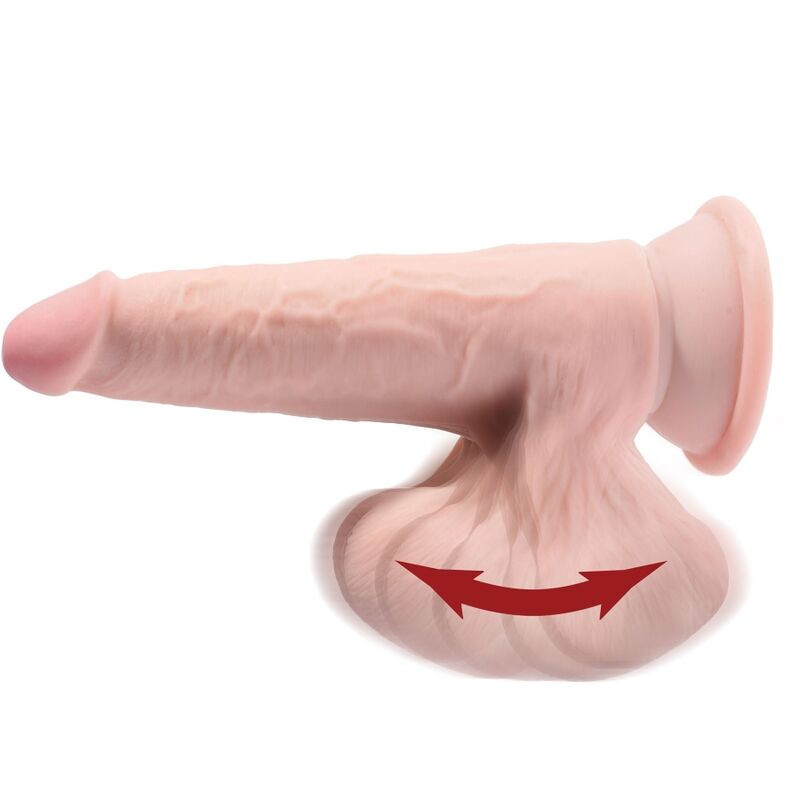 KING COCK - BALLEN DILDO 3D PLUS 15.2 CM LICHTE HUID - Image 4