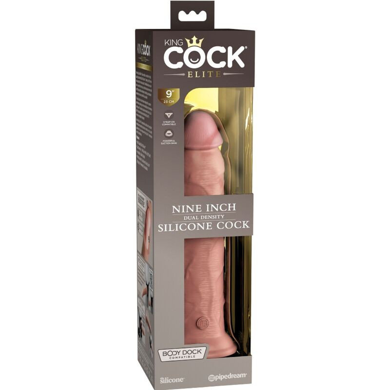 KING COCK - ELITE REALISTIC SILICONE DILDO 23 CM - Image 5