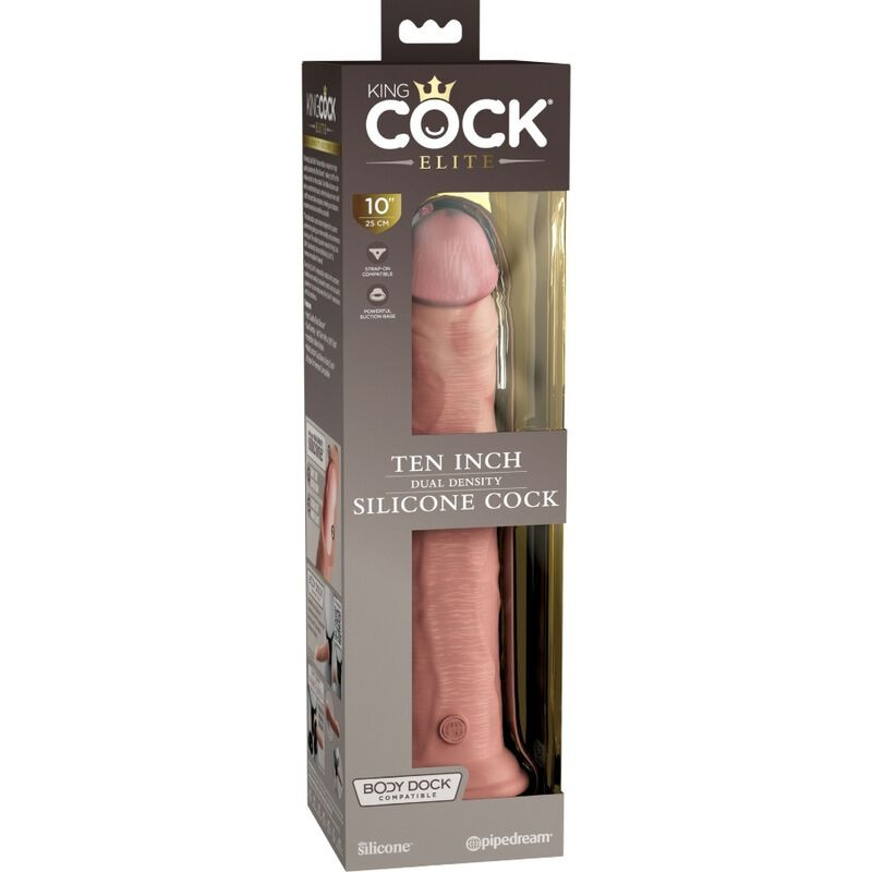 KING COCK - ELITE REALISTIC SILICONE DILDO 25.4 CM - Image 5