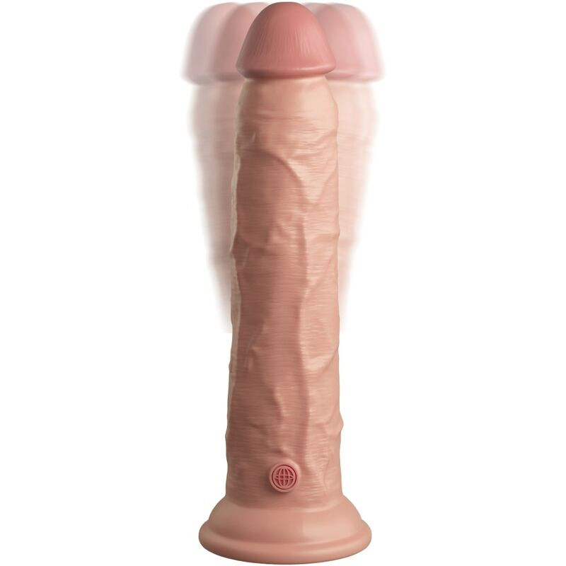 King Cock - Elite Realistic Dildo Vibrator & Silicone Remote Control 23 Cm - Image 5