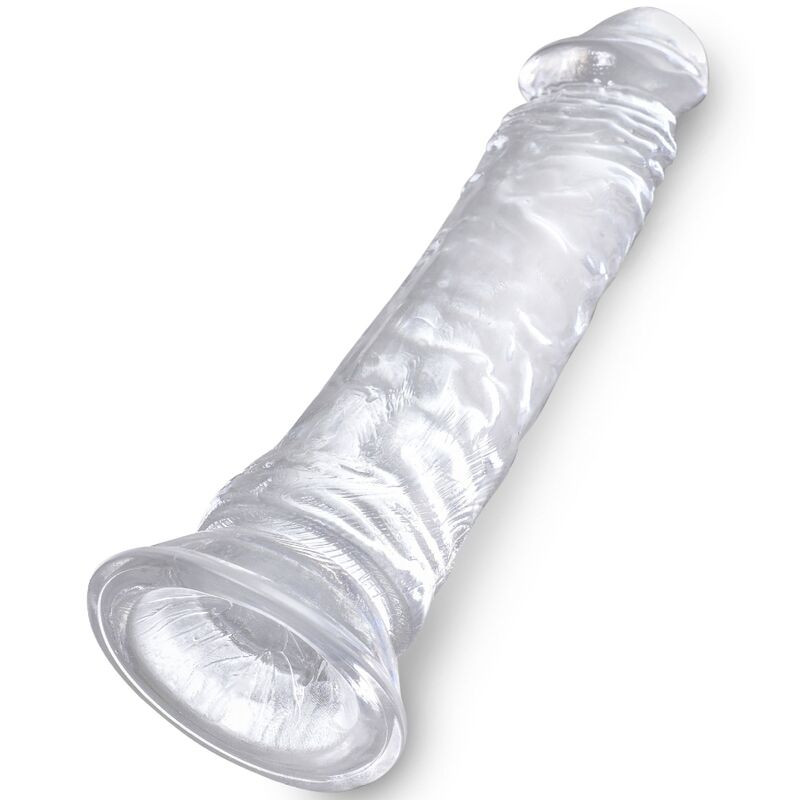 KING COCK - CLEAR REALISTIC PENIS 19.7 CM TRANSPARENT - Image 3