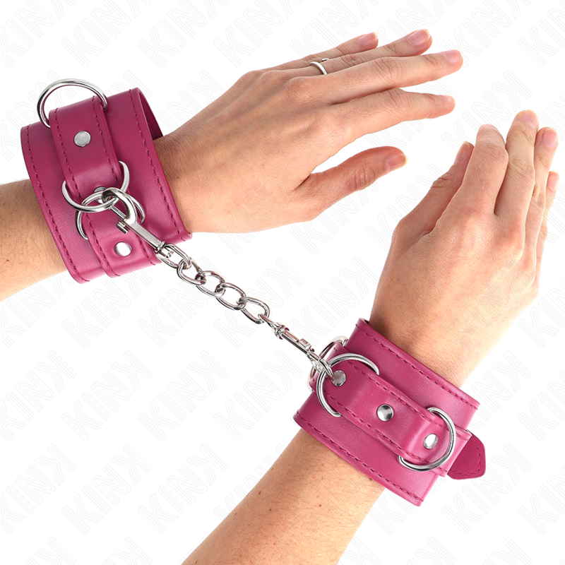 Kink - 3 Appareils-Poignets Ajustables Rose 17,5-25 Cm X 6 Cm - Image 4