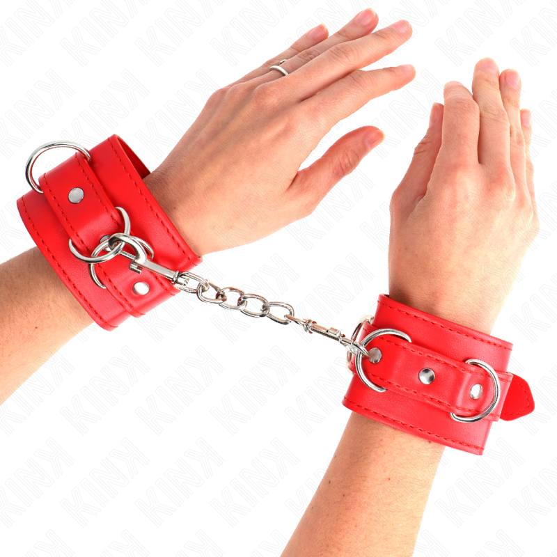 Kink - 3 Appareils-Poignets Ajustables Rouge 17,5-25 Cm X 6 Cm - Image 4