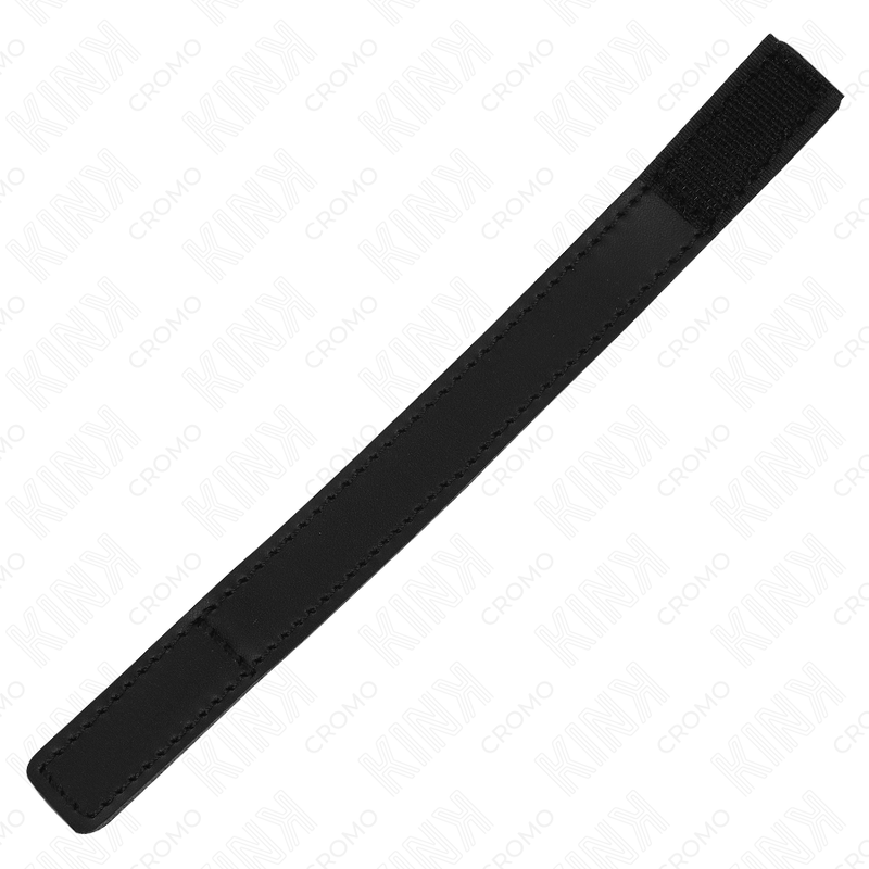 Kink - Anneau Pénis En Cuir Avec Fermeture Velcro 20 X 2 Cm - Image 5