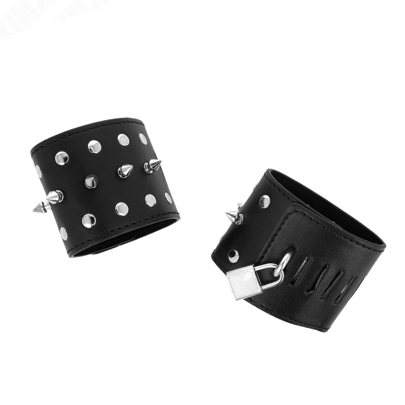 Kink - Punk Polsapparaten Met Spiken 25 X 6 Cm - Image 2