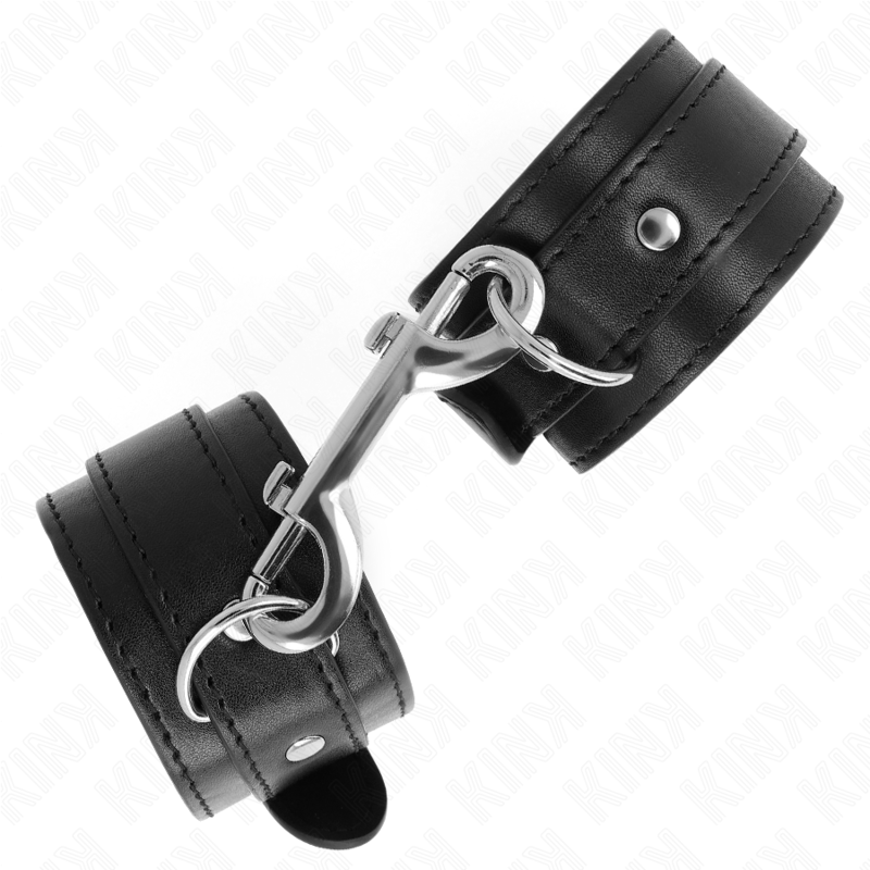 Kink - Appareils-Poignets - Rangée De Rivets Simple Noir Ajustable 17-28 Cm X 5 Cm - Image 2