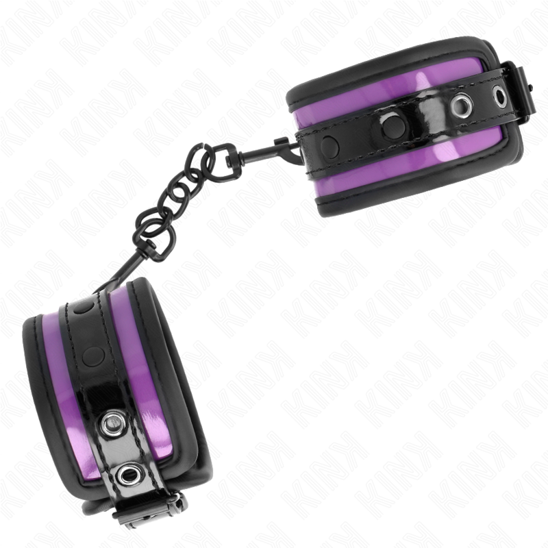 Kink - Appui-Poignets En Néoprène Violet Clair Ajustable 21-28 Cm X 5 Cm - Image 2
