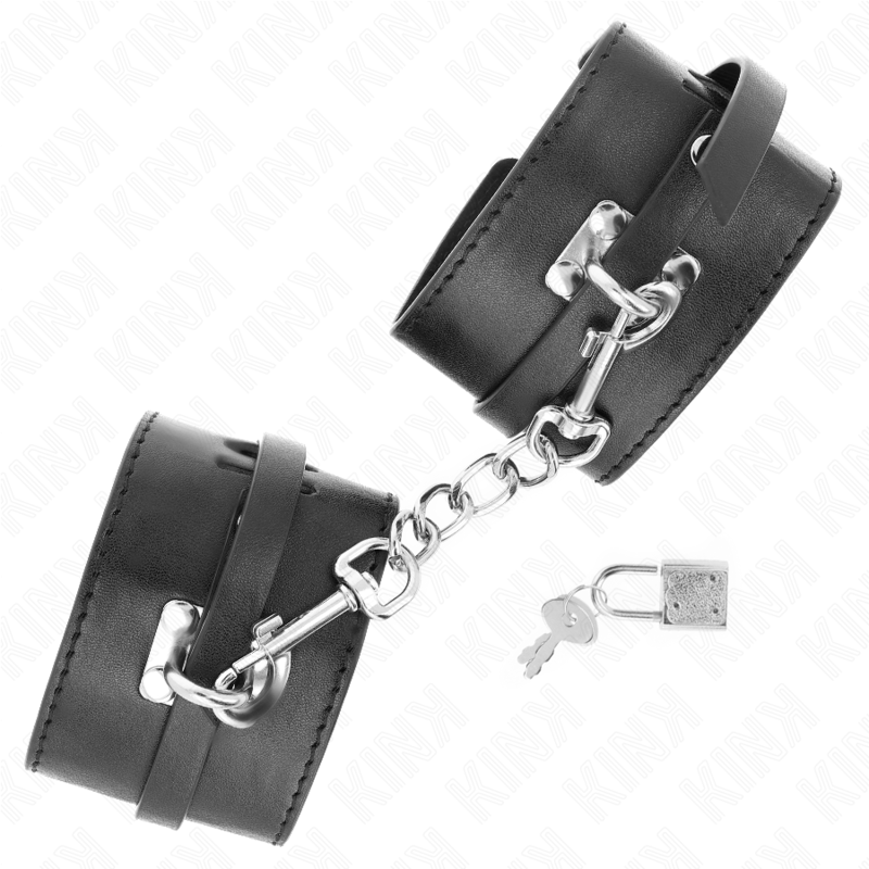 Kink - Appui-Poignets Verrouillables Deluxe Noir Ajustable 14,5-21 Cm X 6 Cm - Image 2