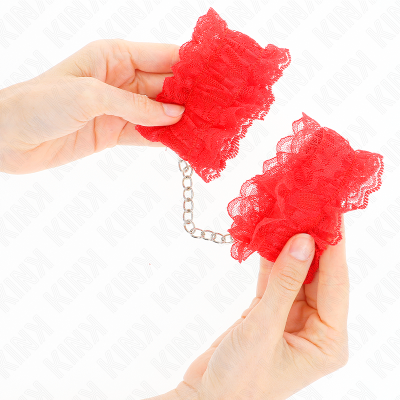 Kink - Elastische Polsboeien In Rood Kant - Image 4