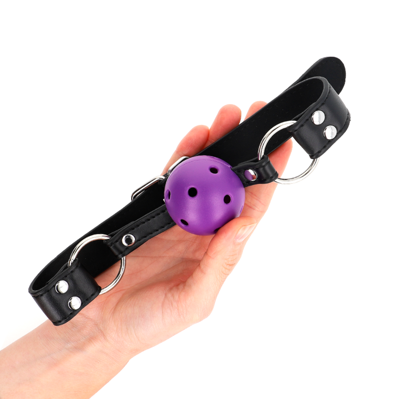 Kink - Balle Respirante 4 Cm Bag Avec Double Rivet Violet 62,5 X 2,5 Cm Ajustable 42-58 Cm - Image 3