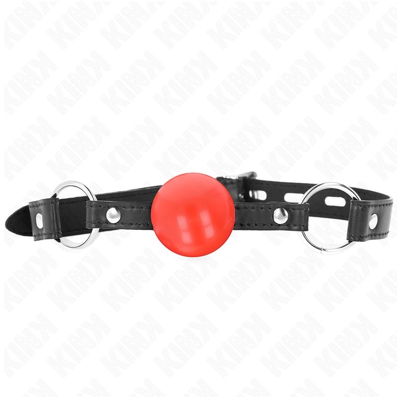KINK - RED TPE BALL 4 CM GAG 60 x 2 CM - Image 3