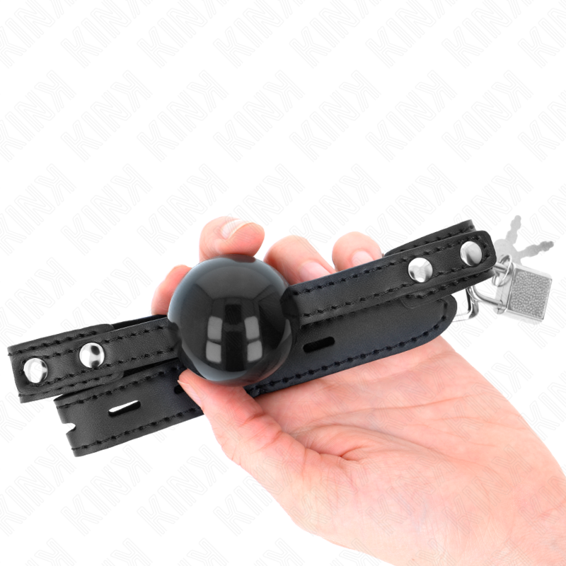 KINK - BALLE TPE SOUPLE 4 CM GAG MODÈLE 3 60 x 2 CM RÉGLABLE 37-52 CM - Image 4