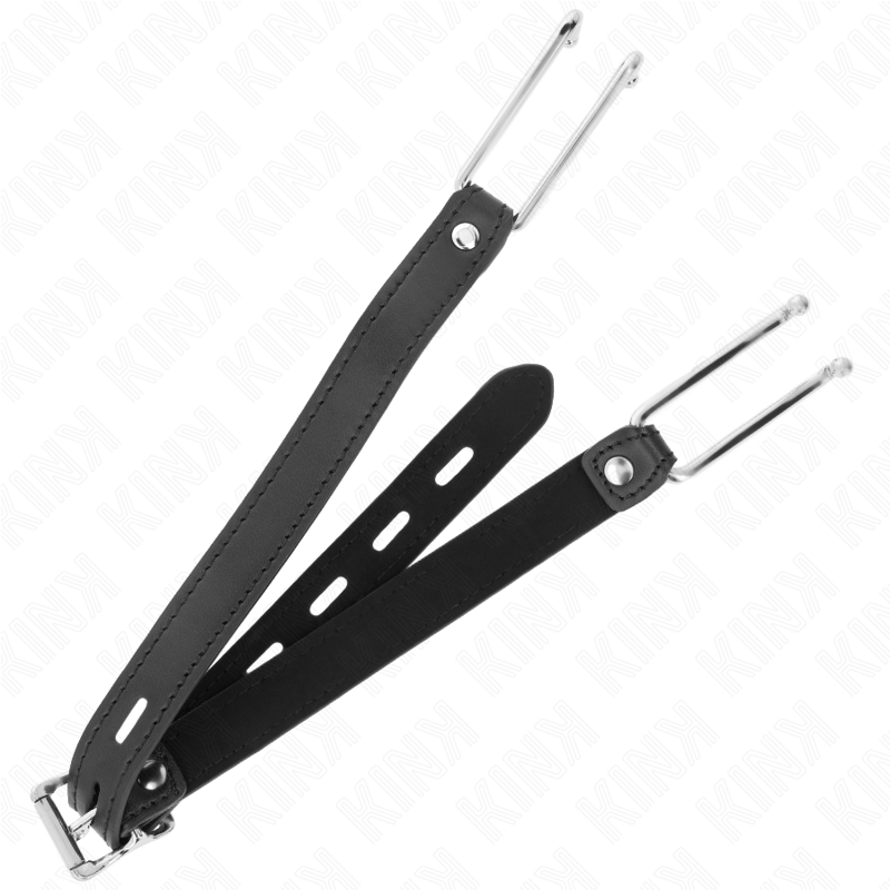 Kink - Metalen Hakebak 11,5 Cm Met Verstelbare Leeren Band 39-58 Cm X 2 Cm - Image 2