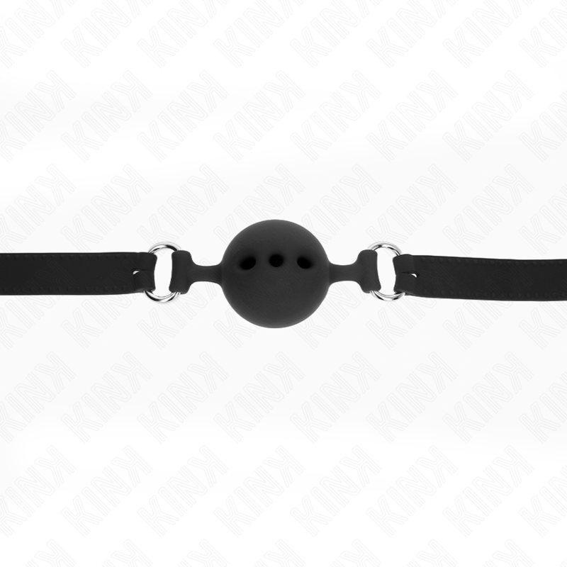Kink - Volledig Silicone Stok 55 X 2 Cm Met Een Bal Van 5 Cm Maat L Verstelbaar 35-51 Cm - Image 4