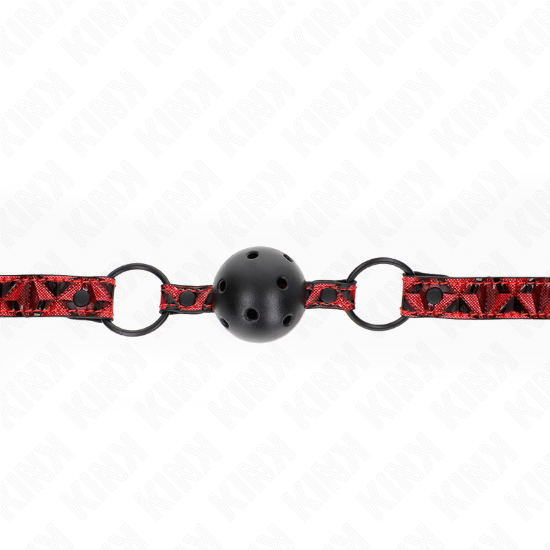 Kink - Diamant Patroon Bal 4,5 Cm Gag Model 2 64,5 Cm Verstelbaar 42-60 Cm - Image 4