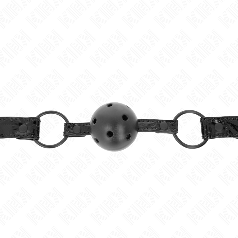 Kink - Boule Motif Diamant 4,5 Cm Gag Modèle 3 64,5 Cm Réglable 42-60 Cm - Image 3