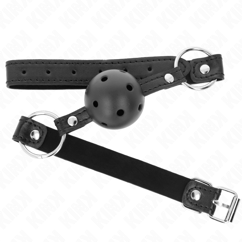 Kink - Boule Noire Creuse Dure 4,5 Cm Gag Modèle 1 63,5 X 2 Cm - Image 2