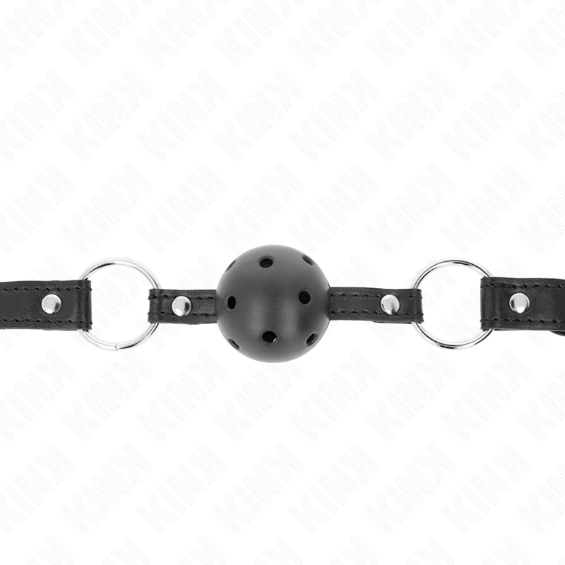 Kink - Boule Noire Creuse Dure 4,5 Cm Gag Modèle 1 63,5 X 2 Cm - Image 3