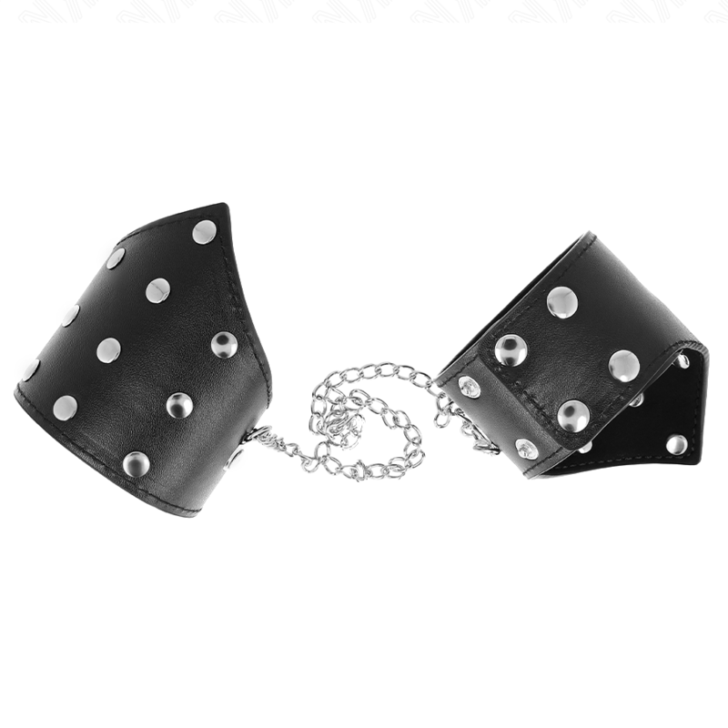 Kink - Bracelets Style Point Noir Avec Chaîne Réglable 17-23 Cm X 8,5 Cm - Image 2