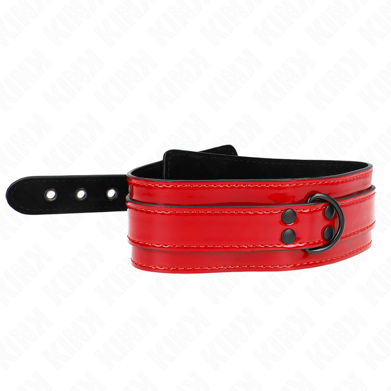 Kink - Collier Ajustable Rouge Vin 37,5-49,5 Cm X 5 Cm - Image 2