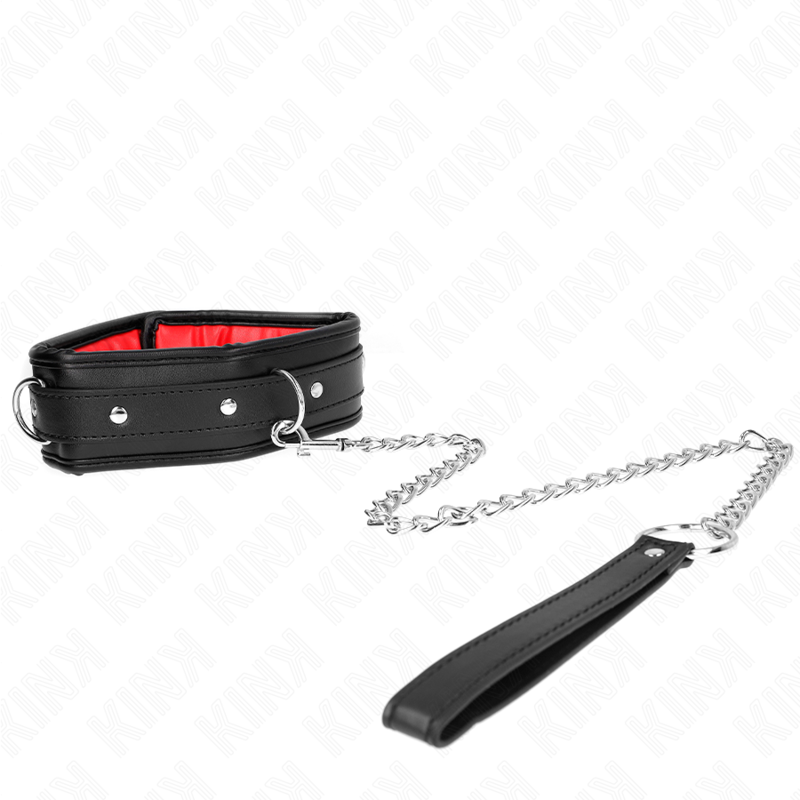 Kink - Halslet Met Imitatie Leer Sponzen Model 3 Verstelbaar 37-54 Cm X 3 Cm - Image 2