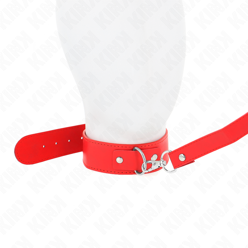 KINK - NECKLACE WITH BELT 116 CM ROJO STRAP ADJUSTABLE 32-50 CM X 8 CM - Image 4