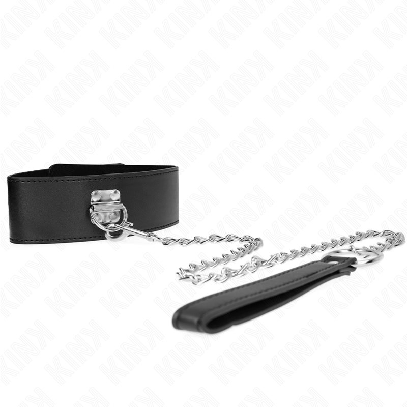 Kink - Hangen Met Riem 65 Cm Met Brede Zwarte Verstelbare Armband 33,5-41 Cm X 5 Cm - Image 3