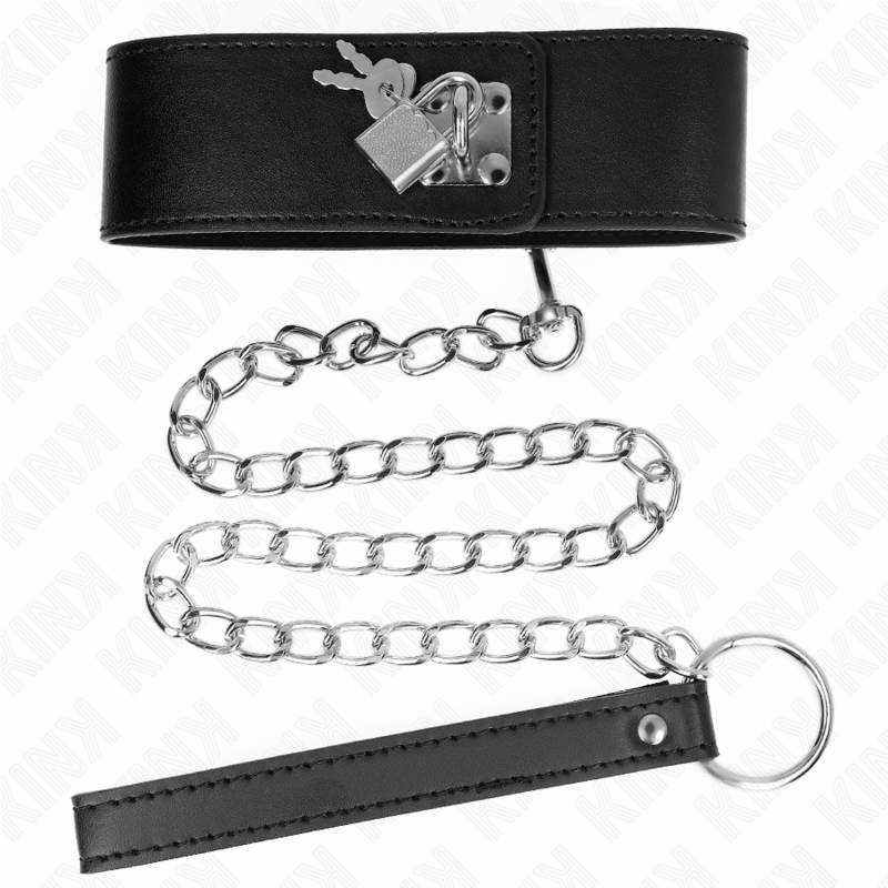 Kink - Hangen Met Riem 65 Cm Met Brede Zwarte Verstelbare Armband 33,5-41 Cm X 5 Cm - Image 4
