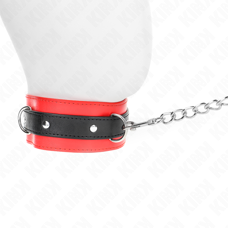 Kink - Collier Avec Ceinture 65 Cm Avec Sangle Rouge 54 X 4,5 Cm - Image 2