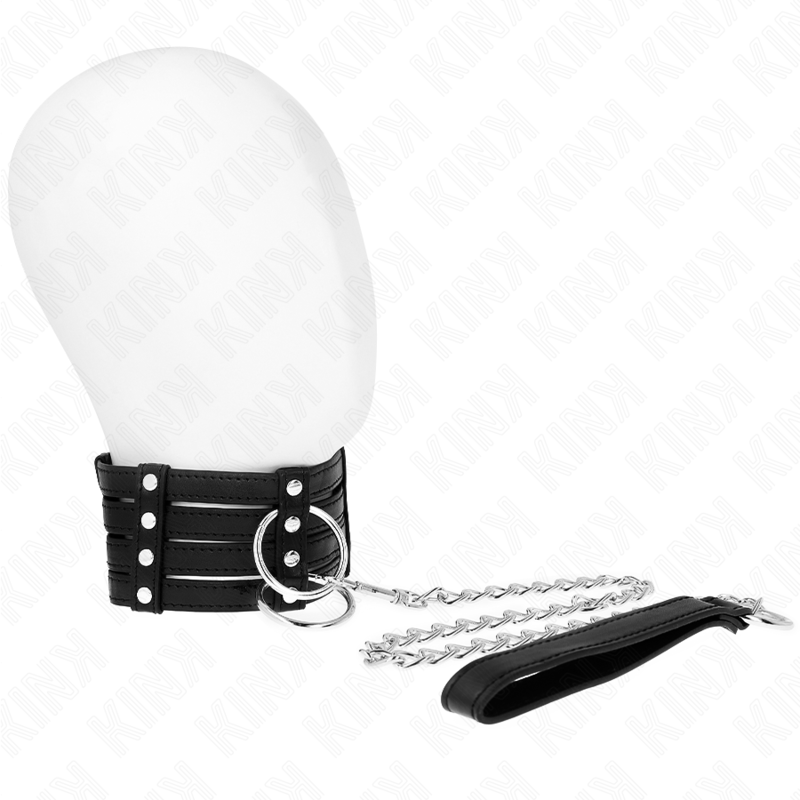 Kink - Collier Avec Ceinture 65 Cm Sub Style Ajustable 35-51 Cm X 7 Cm - Image 2