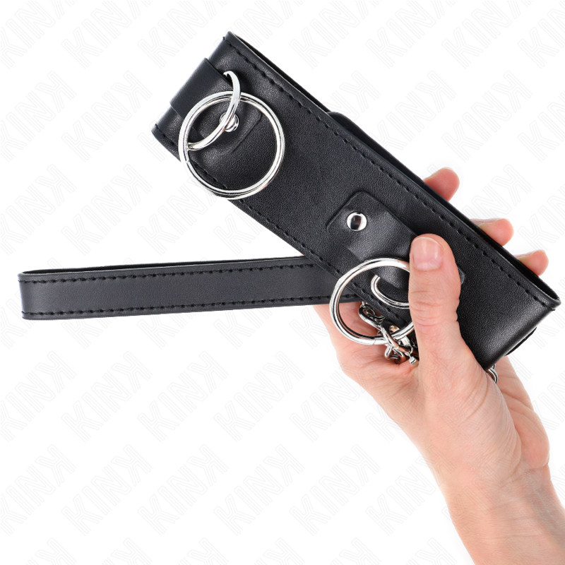 KINK - NECKLACE WITH LEASH 65 CM 3 RING MODEL 2 ADJUSTABLE 36-43 CM X 5 CM - Image 5