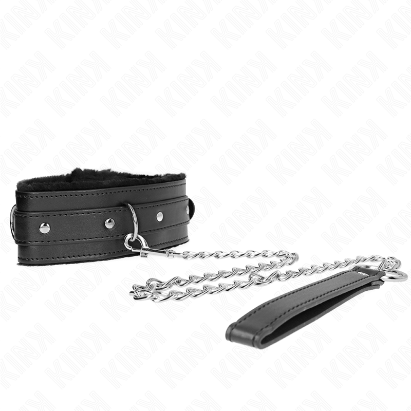 Kink - Halsleiding Met Leiding 65 Cm Met Beperkingen Zwart 36-42 Cm X 5,5 Cm - Image 3