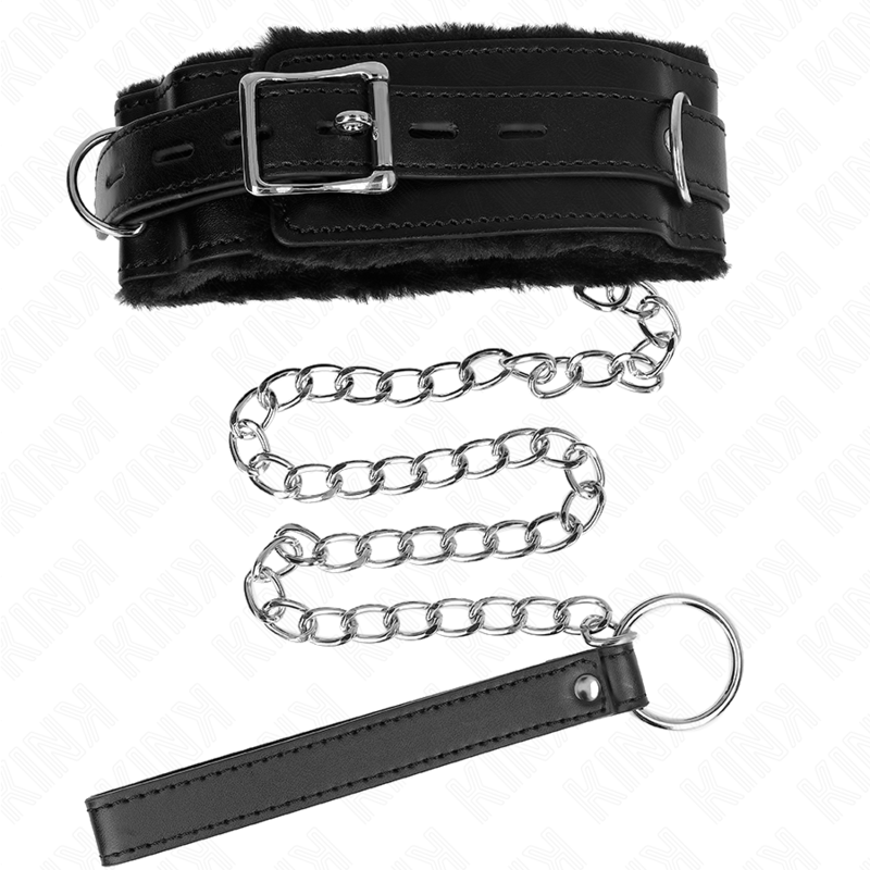 Kink - Halsleiding Met Leiding 65 Cm Met Beperkingen Zwart 36-42 Cm X 5,5 Cm - Image 4