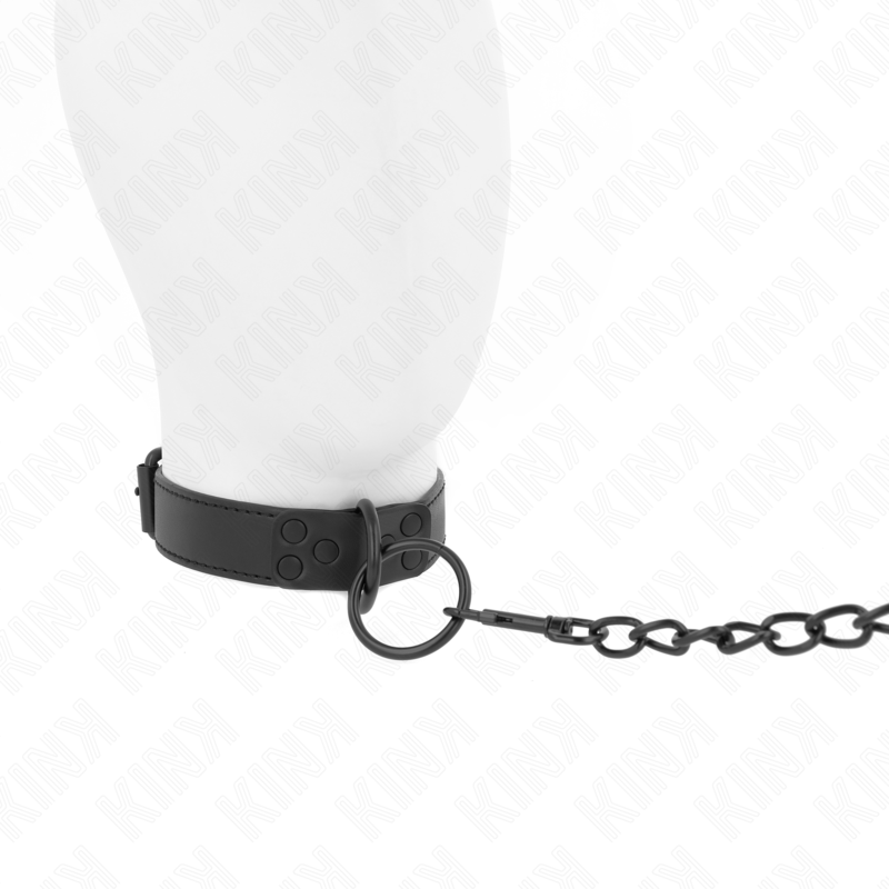 Kink - Collier Avec Laisse Foncée 65 Cm Ajustable 37-54 Cm X 3 Cm - Image 2