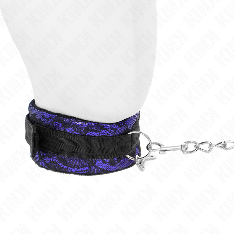 Kink - Korte Velvet Kanthals Met Riem 105 Cm Met Nylon Accessoire 44 X 5,5 Cm - Image 3