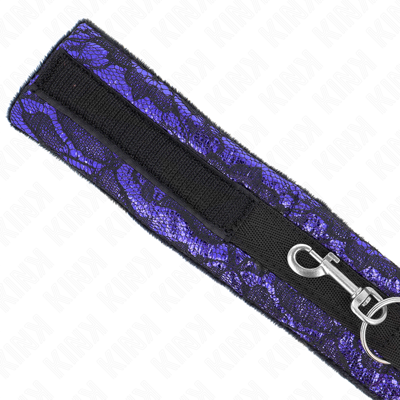 Kink - Korte Velvet Kanthals Met Riem 105 Cm Met Nylon Accessoire 44 X 5,5 Cm - Image 4