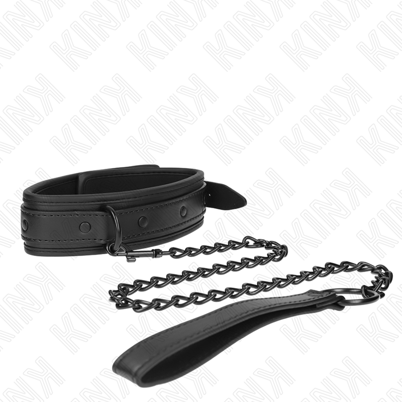 Kink - Collier De Bondage En Néoprène Modèle 2 Avec Ceinture 78 Cm Réglable 37,5 X 49,5 Cm - Image 3