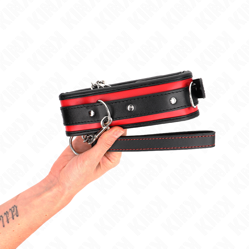 Kink - Zware Hals Band Met Riem 65 Cm Model 2 Verstelbaar 36,5-50 Cm - Image 4