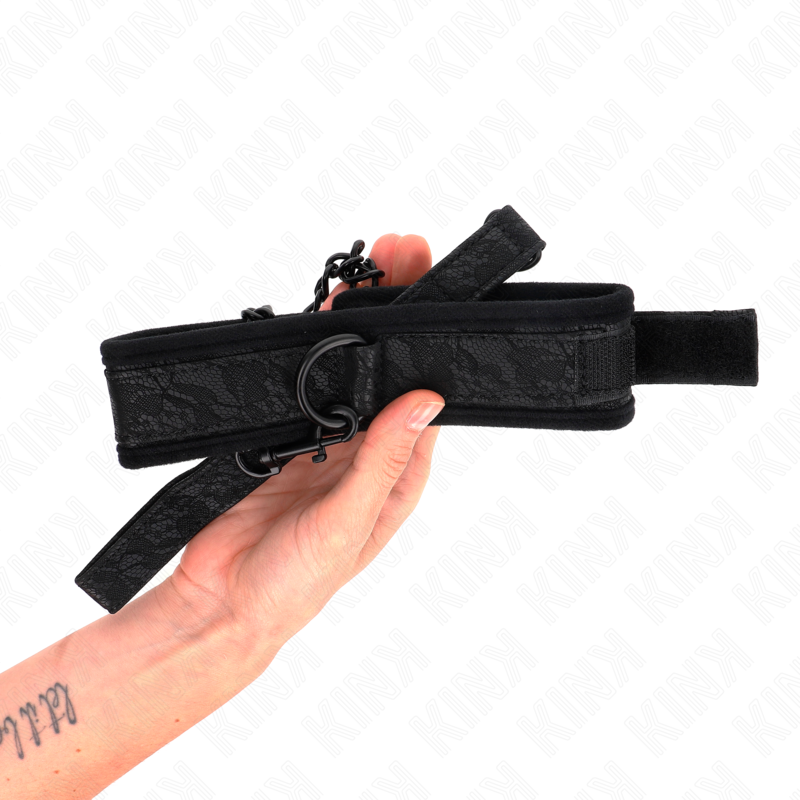 Kink - Collier Modèle Basic Avec Laisse 77 Cm Modèle 5 Ajustable 34-54 Cm X 5 Cm - Image 4