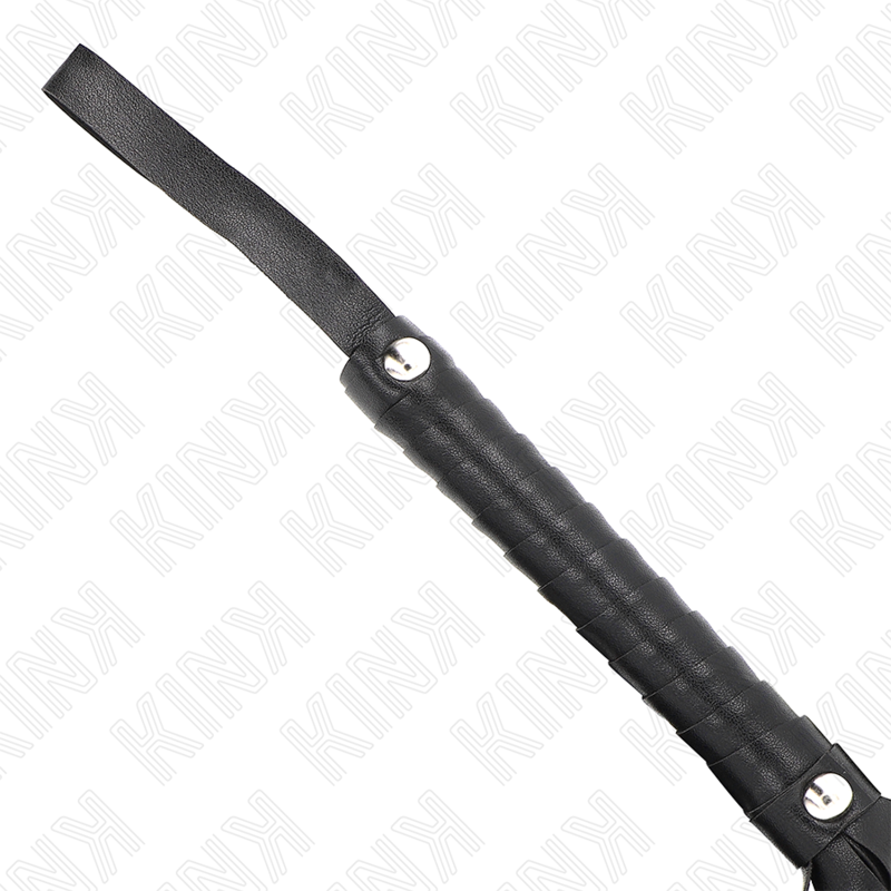 KINK - Zwarte brede staart zweep 48,5 CM - Image 4