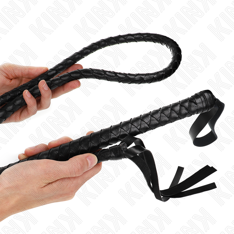 Kink - Fouet Long Serpent Noir 210 Cm - Image 2