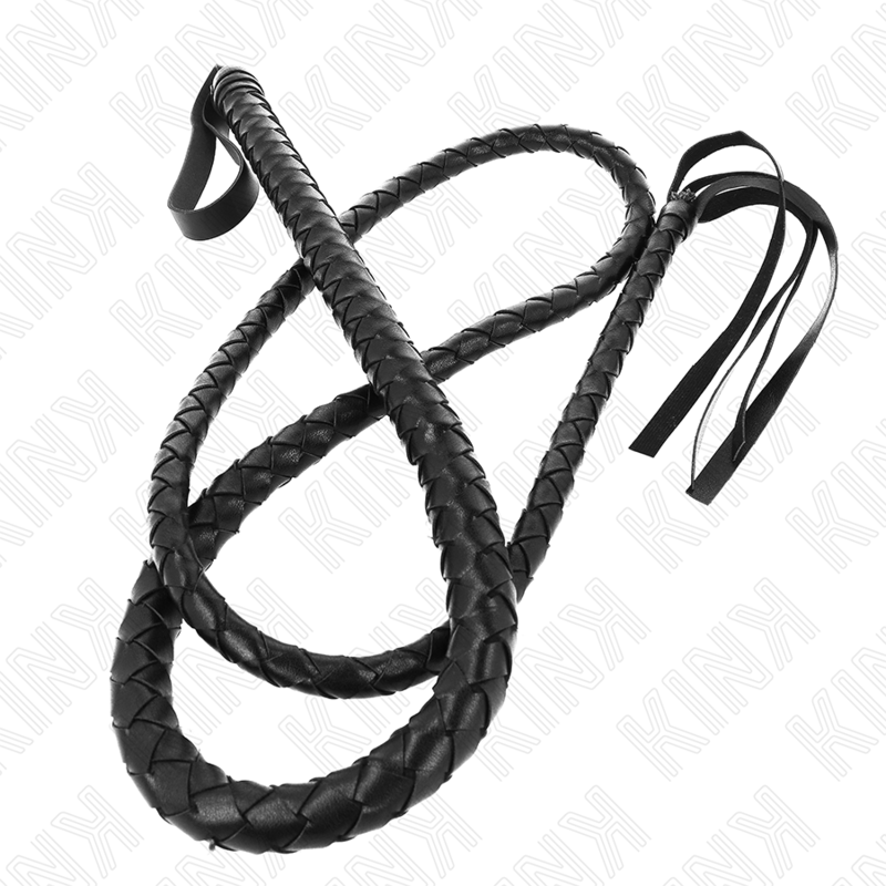 Kink - Fouet Long Serpent Noir 210 Cm - Image 3