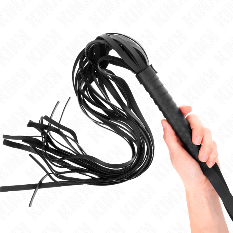 Kink - Fouet Negro Manche Court Long Queue 70 Cm - Image 4