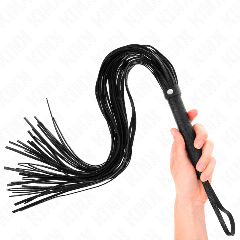 Kink - Fouet Pvc Souple Noir 70 Cm - Image 3