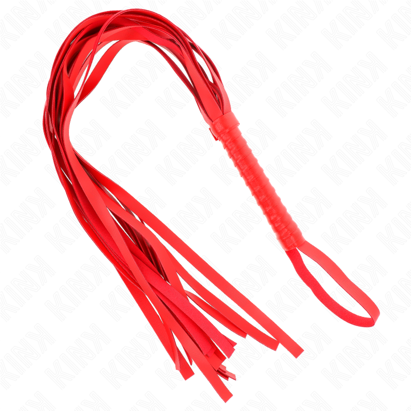Kink - Rode Whip Korte Handvat Lang Staart 70 Cm - Image 2